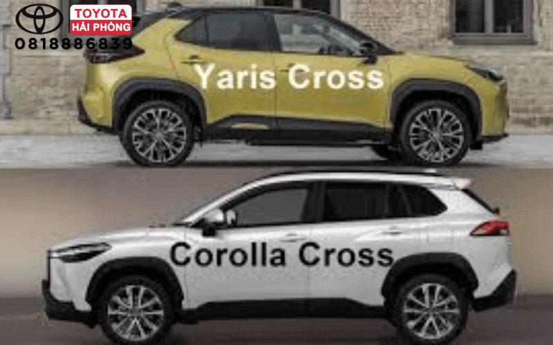 So sánh Yaris Cross và Corolla Cross: Nên chọn xe nào? YARIS COROLLA 7
