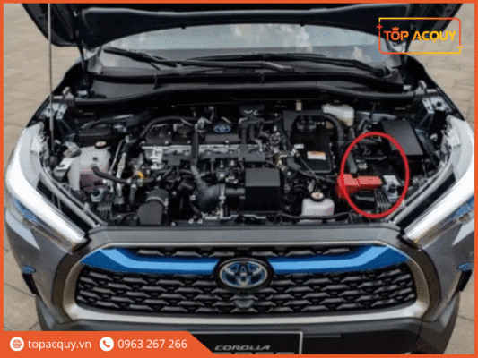 ac quy xe toyota cross