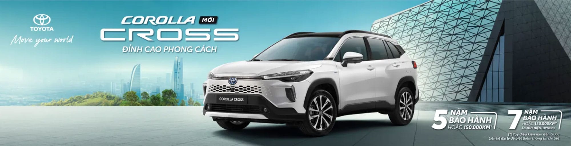 Chi phí bảo hiểm TNDS Corolla Cross 2025 – Quy định & Giá tại Hà Nội banner toyota cross