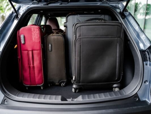 khoang hanh ly cua Corolla Cross co dung tich 440L